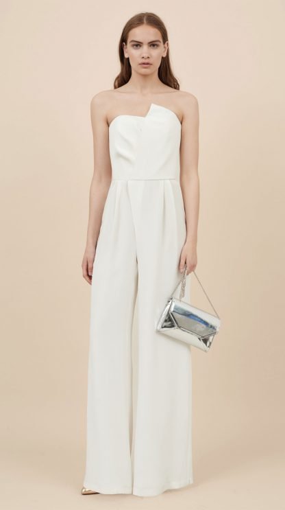 Metallic Envelope Clutch Mini silver
