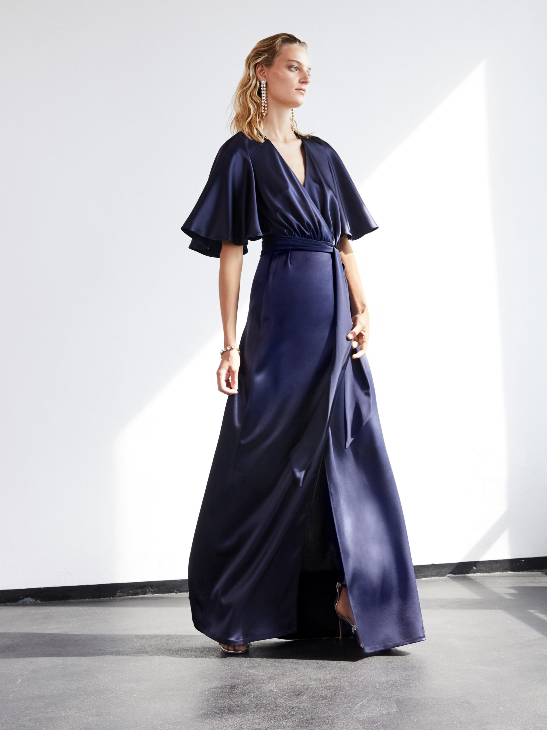 tram Cache-coeure long dress