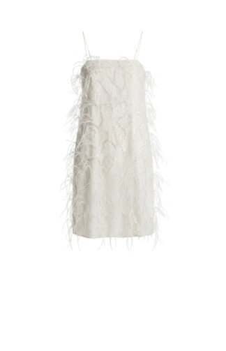Feather Mini Dress