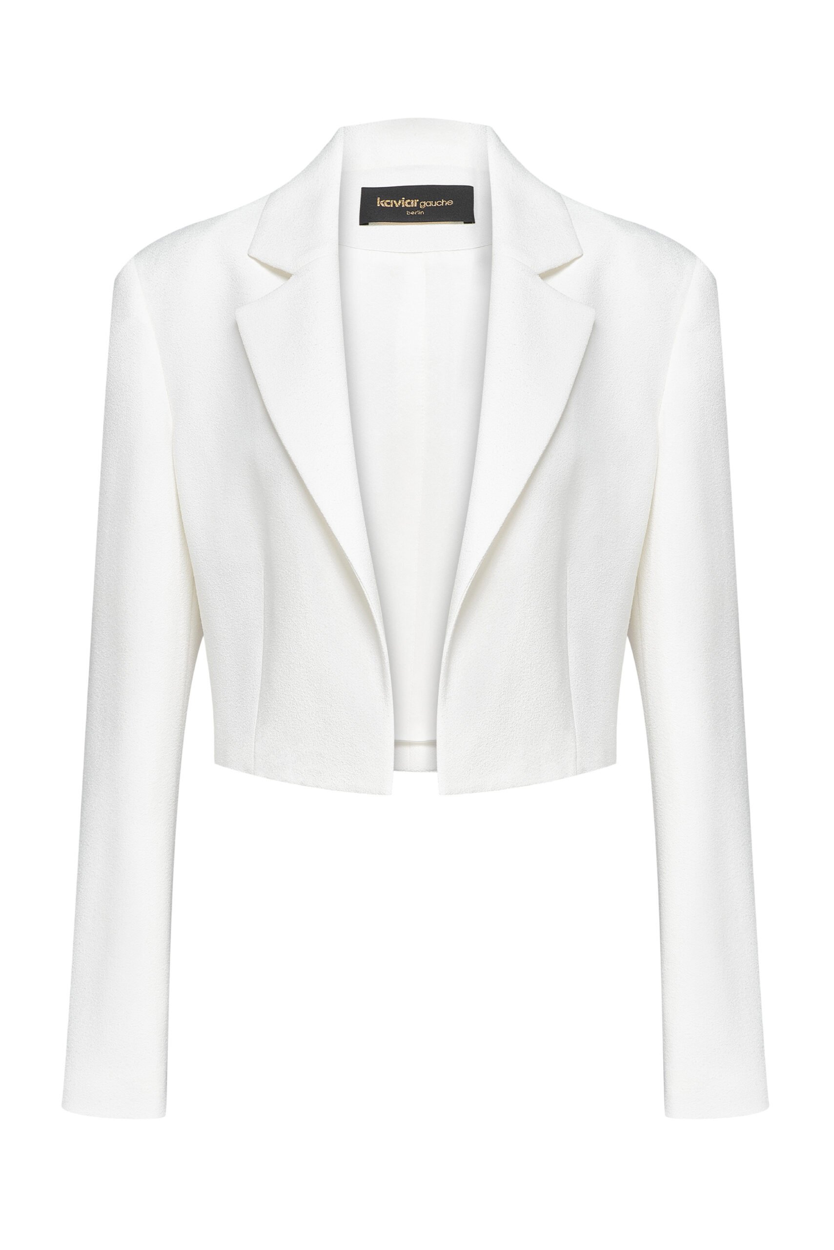 Cropped Blazer - Kaviar Gauche