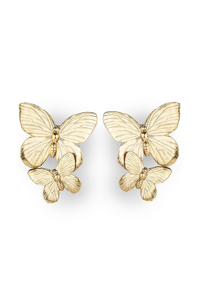 Papillon Clip-Earrings by Jennifer Behr