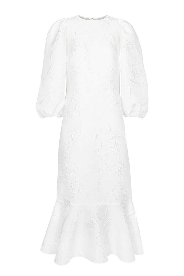 Floral Jacquard Dress Kaviar Gauche