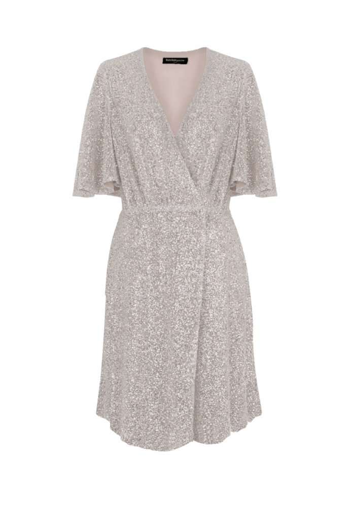 Glitter Cache Coeur Dress Mini Kaviar Gauche